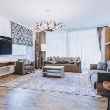 3 Raum Apartment Deluxe mit Sauna