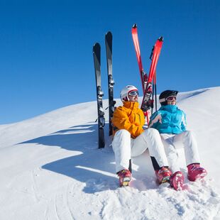 Sonnenskilauf im März in Saalbach Hinterglemm