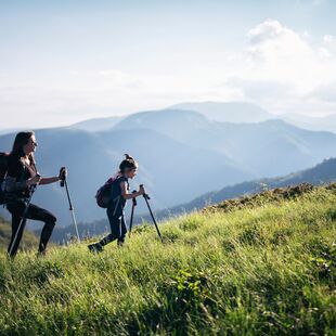 Bergwanderungen unter 4 Stunden Saalbach Hinterglemm